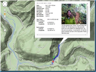 Oakridge-3 Nov 2011-hike