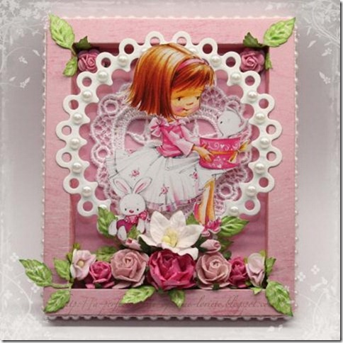 Frame card Loreta