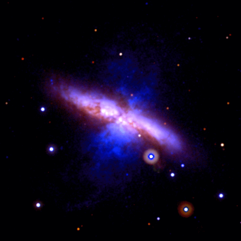aparição da supernova SN 2014J