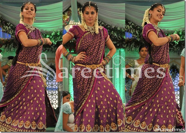 Taapsee_Designer_Half_Saree