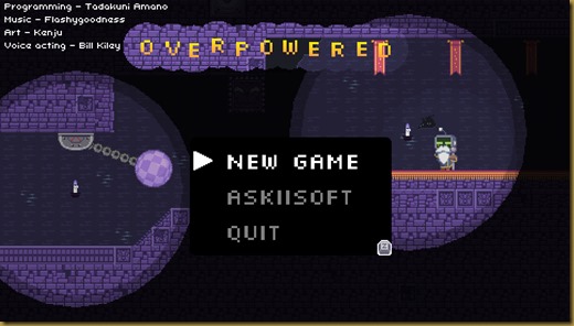 OverPoweredタイトル OverPoweredタイトル