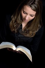 Real-woman-reading-bible
