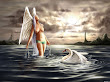 Angel And Swan