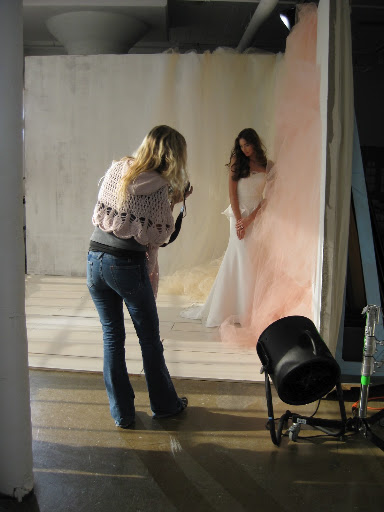 Our talented photographer Anna Palma hard at work.