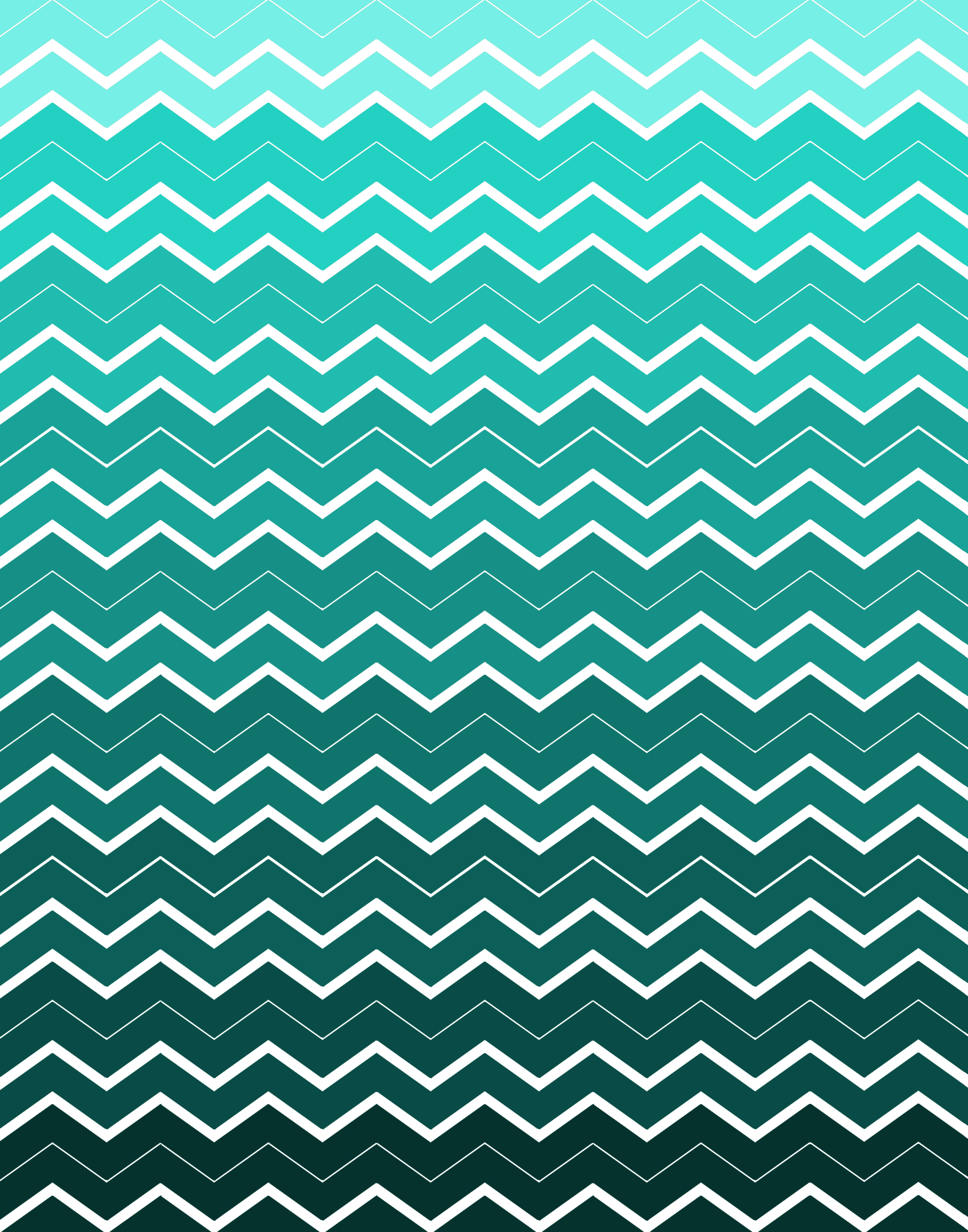 Green Ombre Chevron Background by Pauleenanne Design