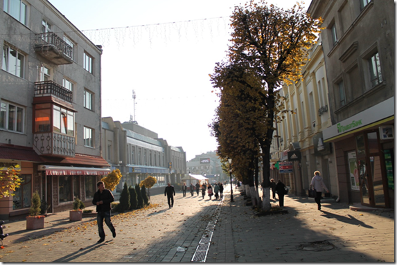 Луцк, главная улица