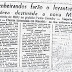 Notícias publicadas nos jornais A Província do Pará (4 de abril de 1957).