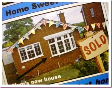 New Home Newspaper Card