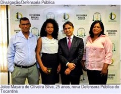 1 - Jovem filha de trabalhadores rurais é empossada como Defensora Pública 1 - Jovem filha de trabalhadores rurais é empossada como Defensora Pública