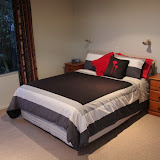 The Bedroom at Steeples Cottage - Cape Foulwind, New Zealand