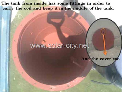 homemade solar water heater - thermal storage tank - solar city homemade solar water heater - thermal storage tank - solar city