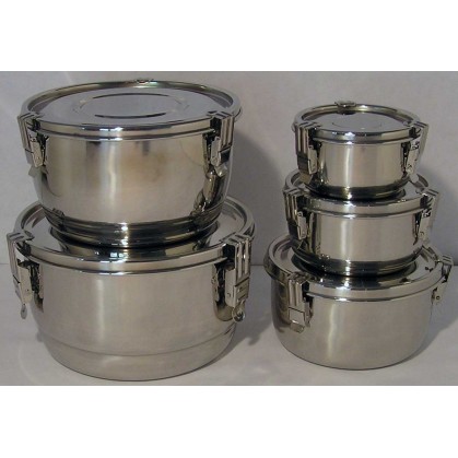 These air-tight, leak-free stainless steel containers (onyxcontainers.com) were recommended to me by Alexis Stewart, so I know they must be great. I love that they are eco-friendly, too.
