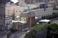 The Brandenburg Gate from The Reichstag