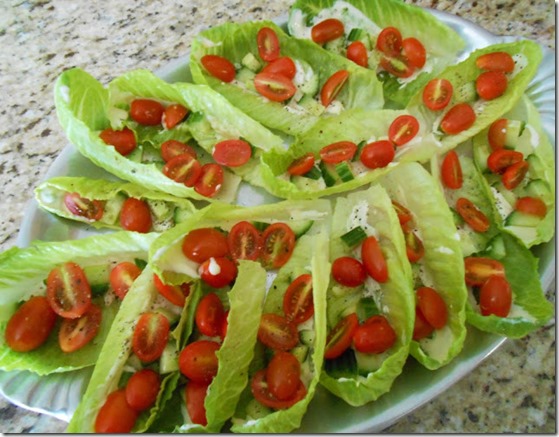 caesar salad bites
