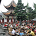 Temple Wenshu : salon de thé