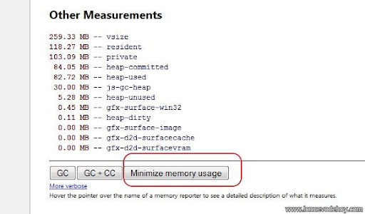 Reducir el uso de memoria en Firefox