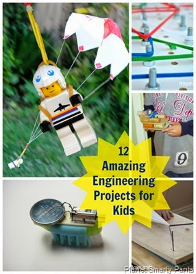 Planet Smarty Pants - 12 Amazing Engineering Projects for Kids