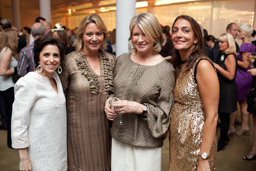 Here I am with Claudia and Jennifer from the Wedding Library and Martha.