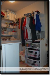 laundry room before