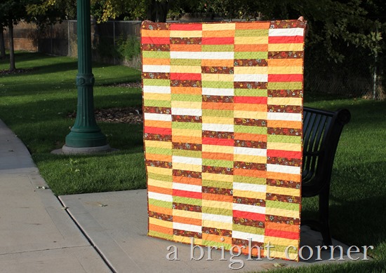 Woodland quilt and free quilt pattern