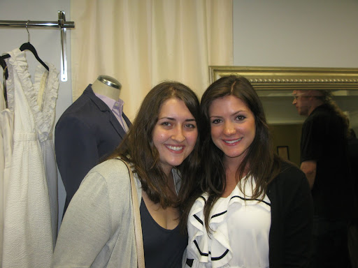 Our summer intern Diana (left) and editorial assistant Colleen (right) enjoyed the event.
