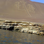 The Candleabra geoglyph at Paracas, Peru