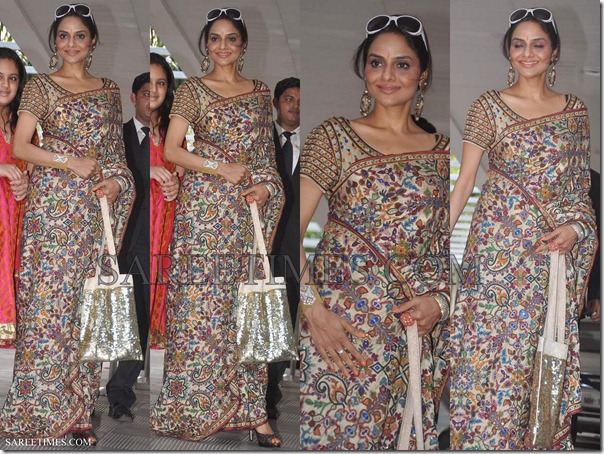 Madhu_Bala_Printed_Gorgeous_Saree