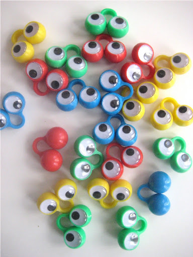 Finger eye puppets from Bake it Pretty Finger eye puppets from Bake it Pretty