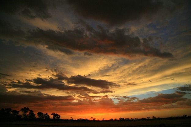 Outback sunset - Western Australia - Australia