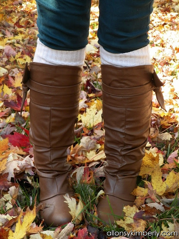 Refashion An Old Sweater into Leg Warmers/Boot Socks | allonsykimberly.com Refashion An Old Sweater into Leg Warmers/Boot Socks | allonsykimberly.com