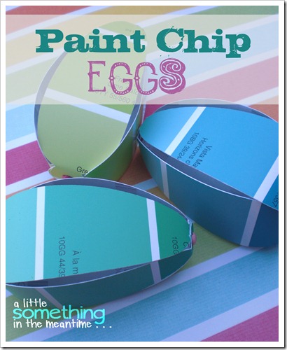 Paint Chip Eggs Project Gallery