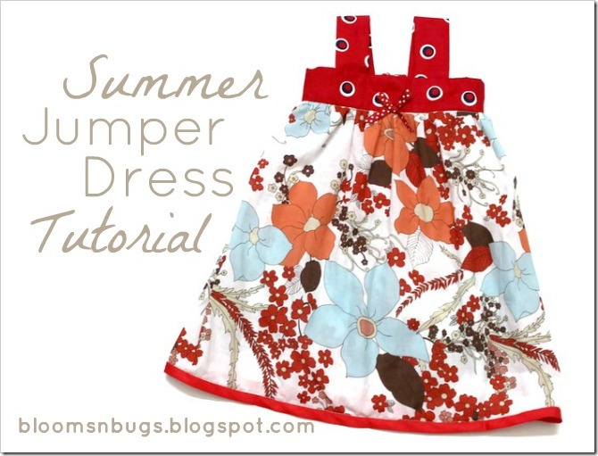 summer jumper dress tutorial
