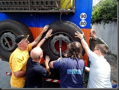 PC - Re-attaching spare tyre PC - Re-attaching spare tyre