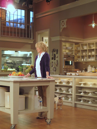 I wanted to be there for Martha and get her back for the opening segment.