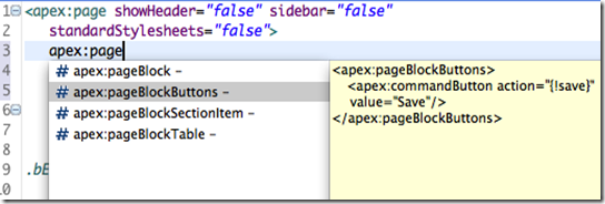 Visualforce template based content assist box in Eclipse Visualforce template based content assist box in Eclipse
