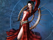 Red Sexy Fantasy Girl
