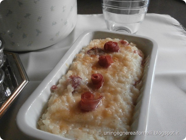 risotto forno rice gratin parma ham prosciutto crudo cavolfiore cauliflower parmigiano parmesan primo riso risotto forno rice gratin parma ham prosciutto crudo cavolfiore cauliflower parmigiano parmesan primo riso