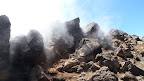 Am Gipfel des Mt. Ngauruhoe (2287 m); Tongariro Northern Circuit, Tag 1.