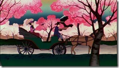 Millennium Actress Chiyoko Riding in Carriage