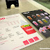 Menu cards at YoGo Premium Frozen Yogurt
