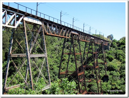 Makatote viaduct. Nearly 80m above the Wanganui river built in 1905/6.