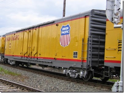 IMG_6322 Union Pacific Express Box Car #9336 at Peninsula Jct on May 12, 2007
