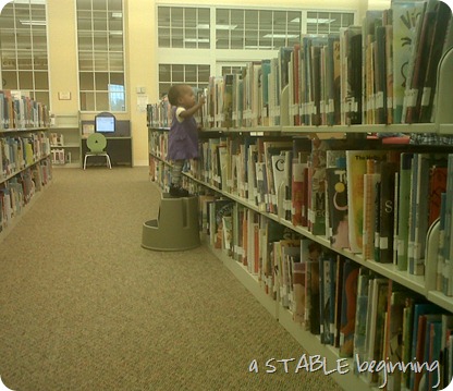 F. at library