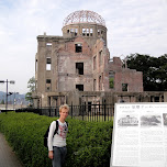 this is where the atomic bomb dropped in Hiroshima, Japan 