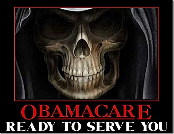 Obamacare Ready to Serve - Death Skull sm Obamacare Ready to Serve - Death Skull sm