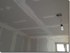 after taping ceiling