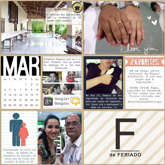 Project Life - Março Project Life - Março