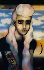 "Bella" 40x60 (oil/acrylic on canvas)