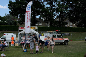 Edale Mountain Rescue Team - only had to be called out once during the weekend.