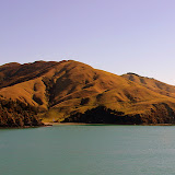 First Look at the South Island - Cook Strait, New Zealand